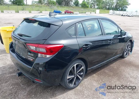 2021 Subaru Impreza Sport 5-Door из США, поврежденный, VIN 4S3GTAJ61M1707171
